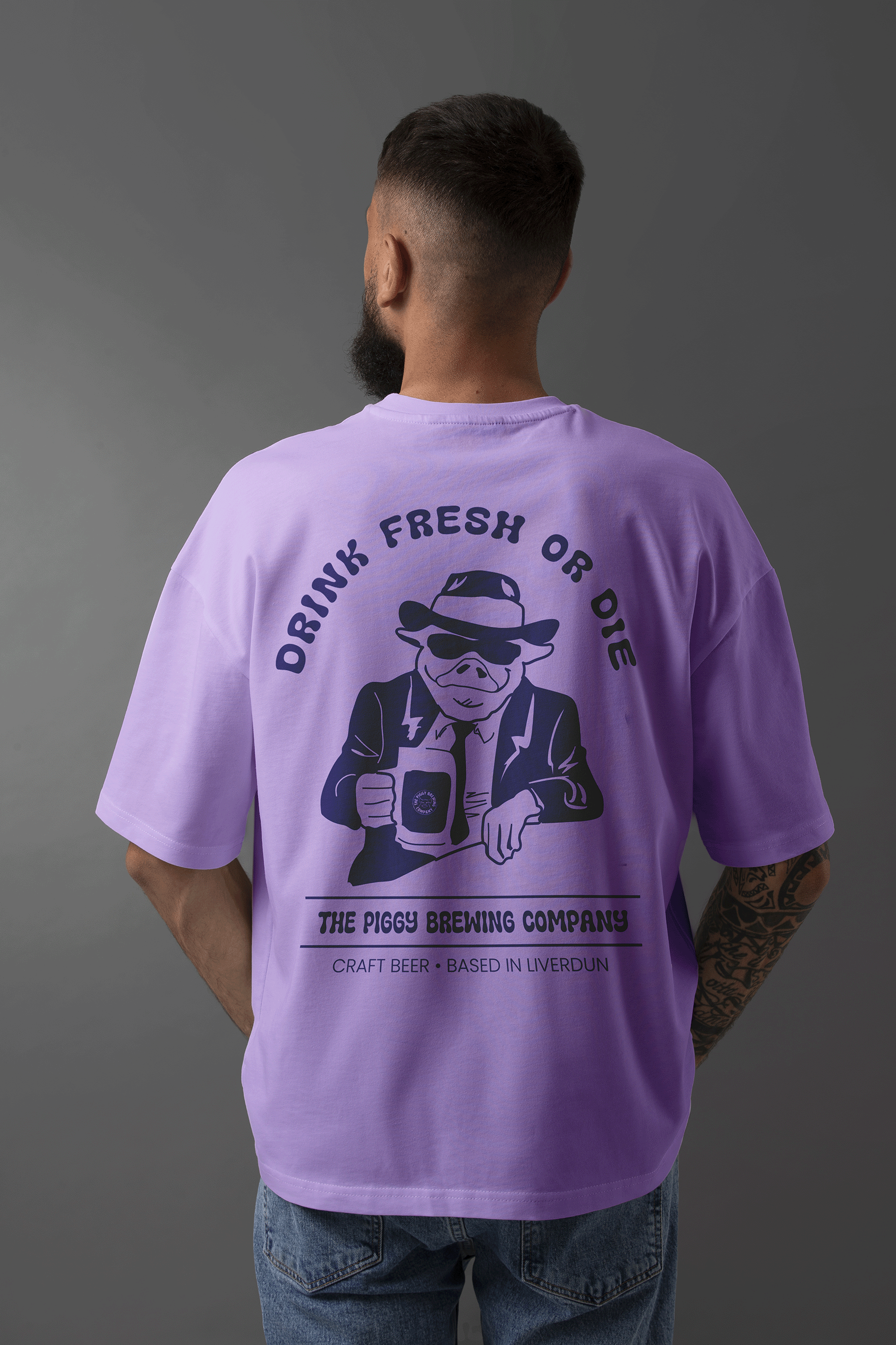 T-shirt Lupulin Purple