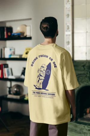 T-shirt Oversize Yellow
