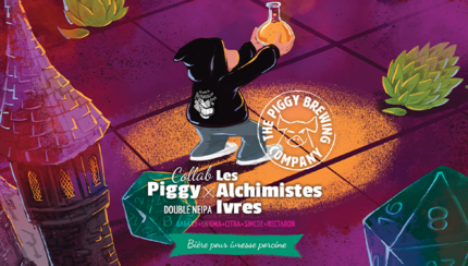 Collab Piggy X Alchimistes Ivres