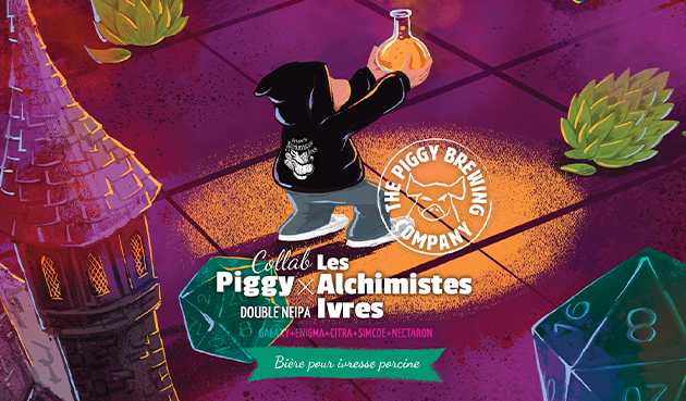 Collab Piggy X Alchimistes Ivres