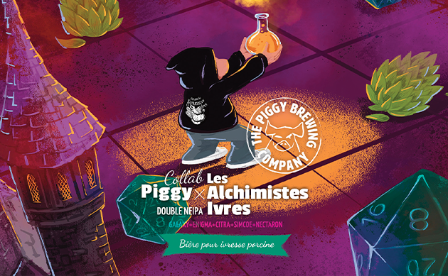 Collab Piggy X Alchimistes Ivres